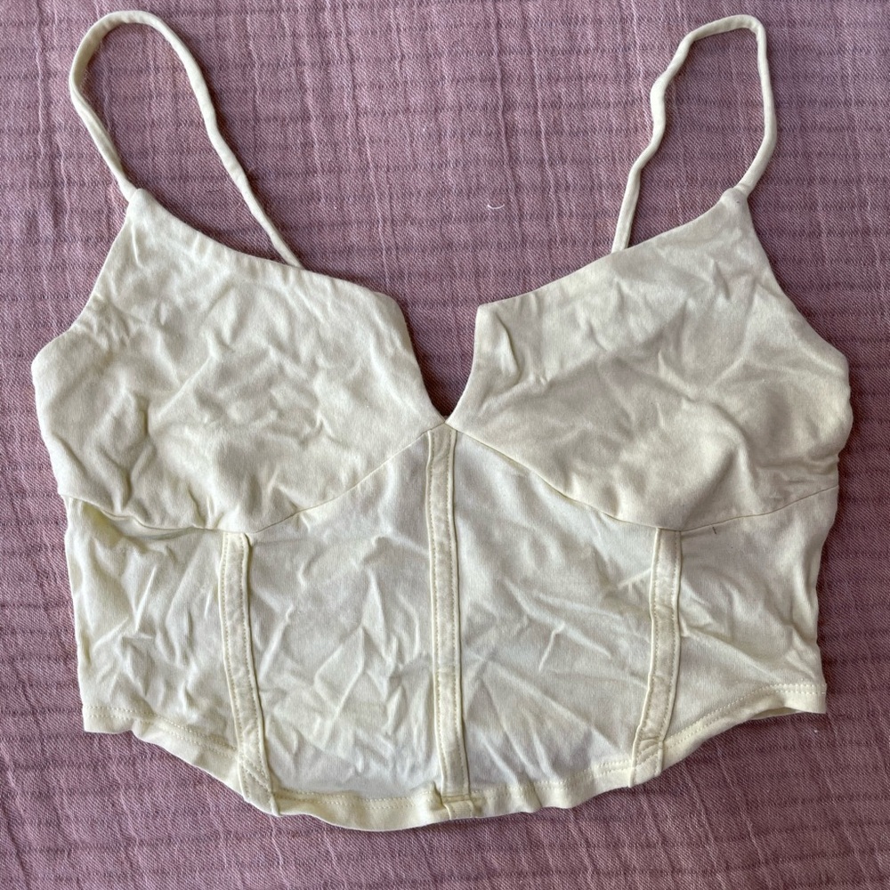 Pacsun corset style crop top